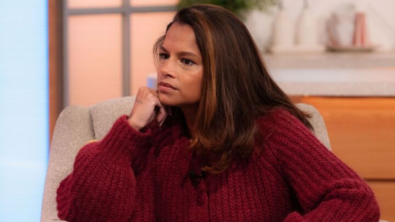 Dilly Carter appearing on Lorraine