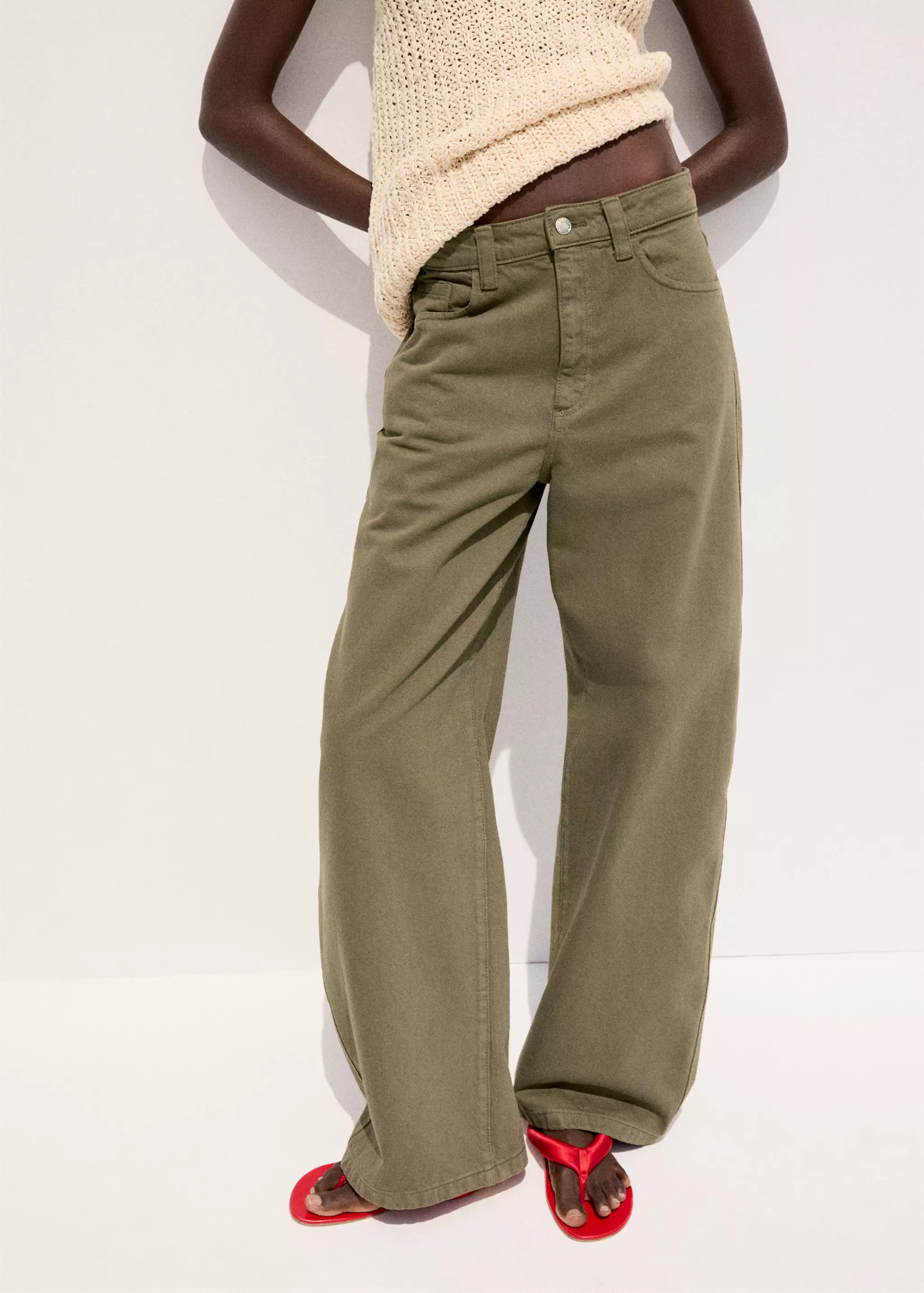 Mid-Rise Balloon Jeans - Women | Mango United Kingdom