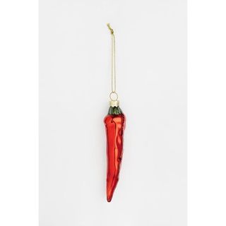 Red chili pepper ornament.
