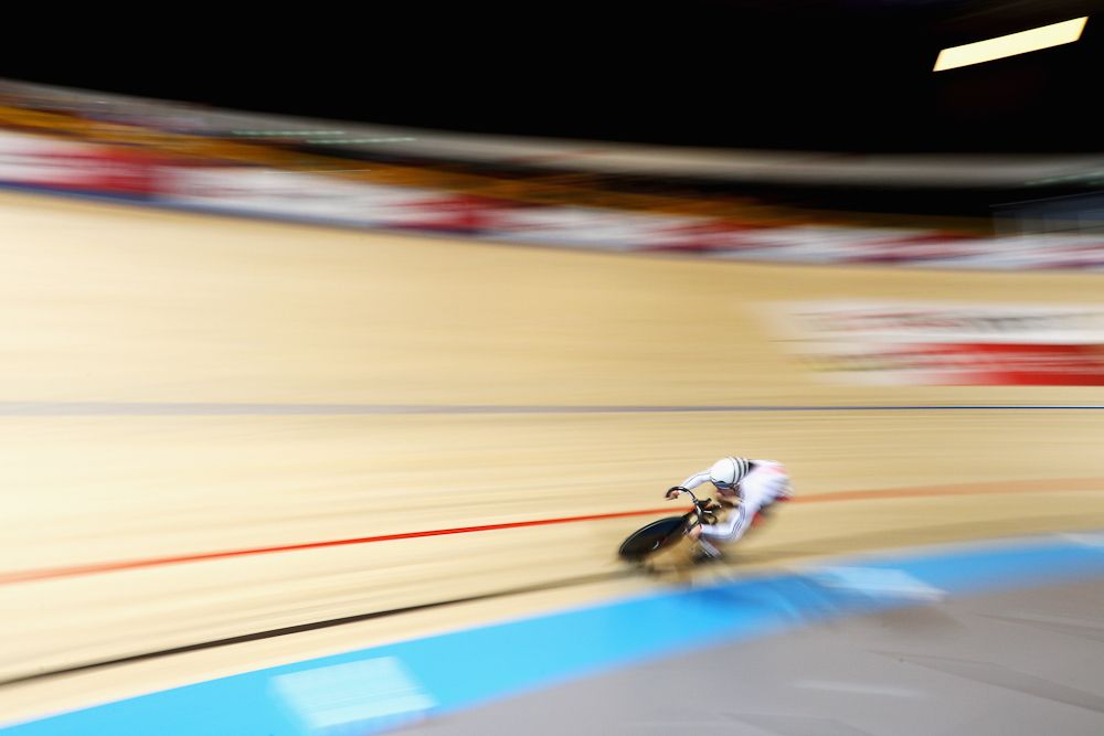 Ryan Owens of Great Britain competes in the Men's Sprint Qualifying