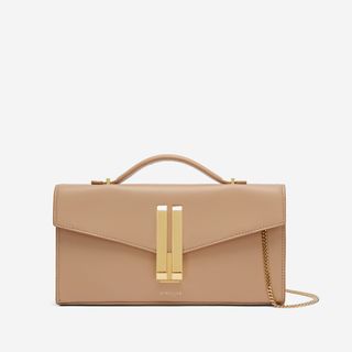 The Vancouver Clutch | Light Tan Smooth | Demellier