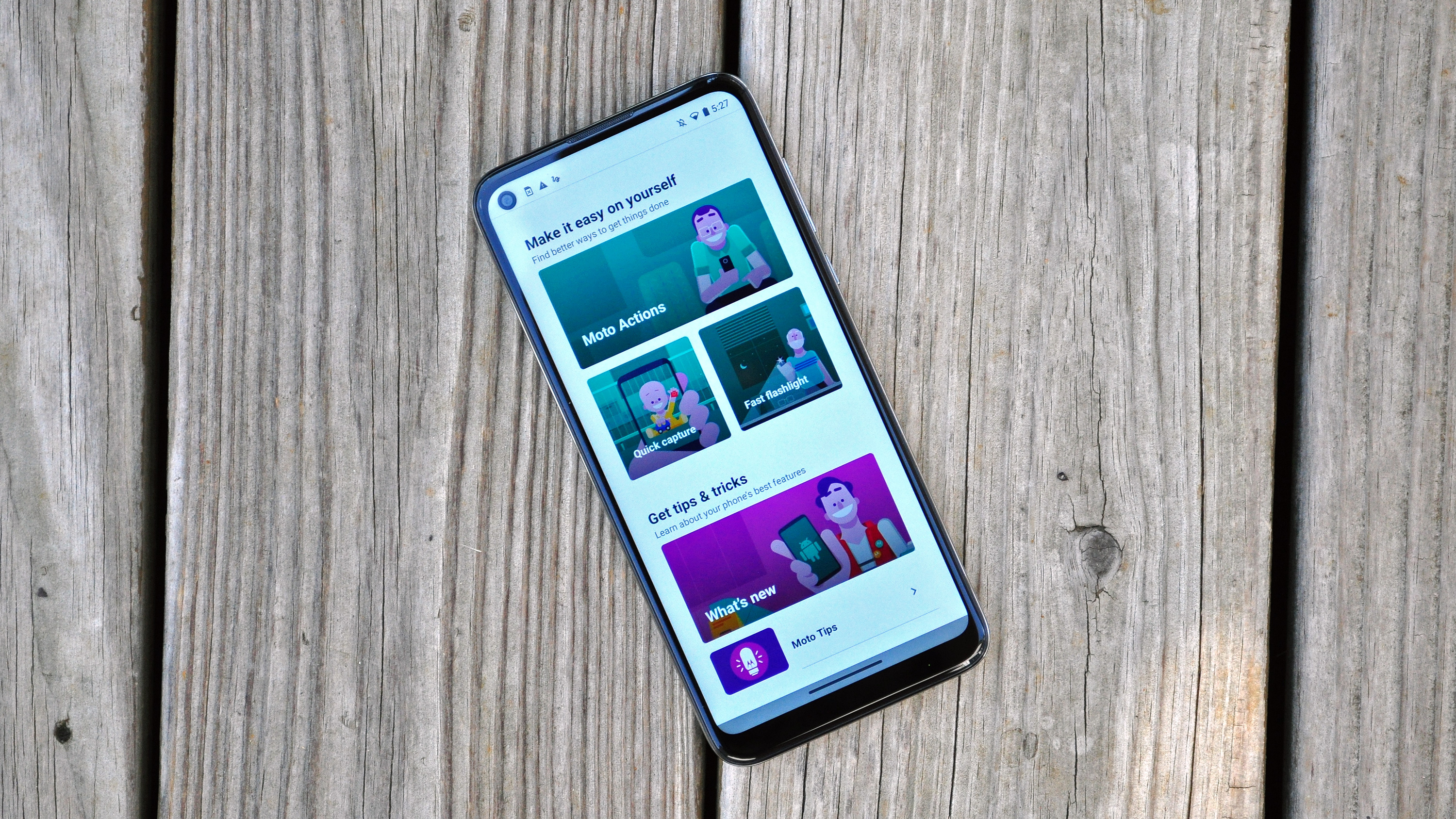 Moto G Fast: Moto app
