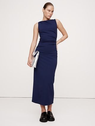 Lightweight Ponte Midi Dress