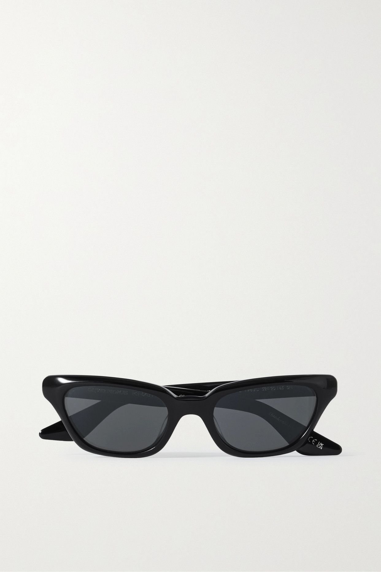 + Khaite cat-eye acetate and gold-tone sunglasses