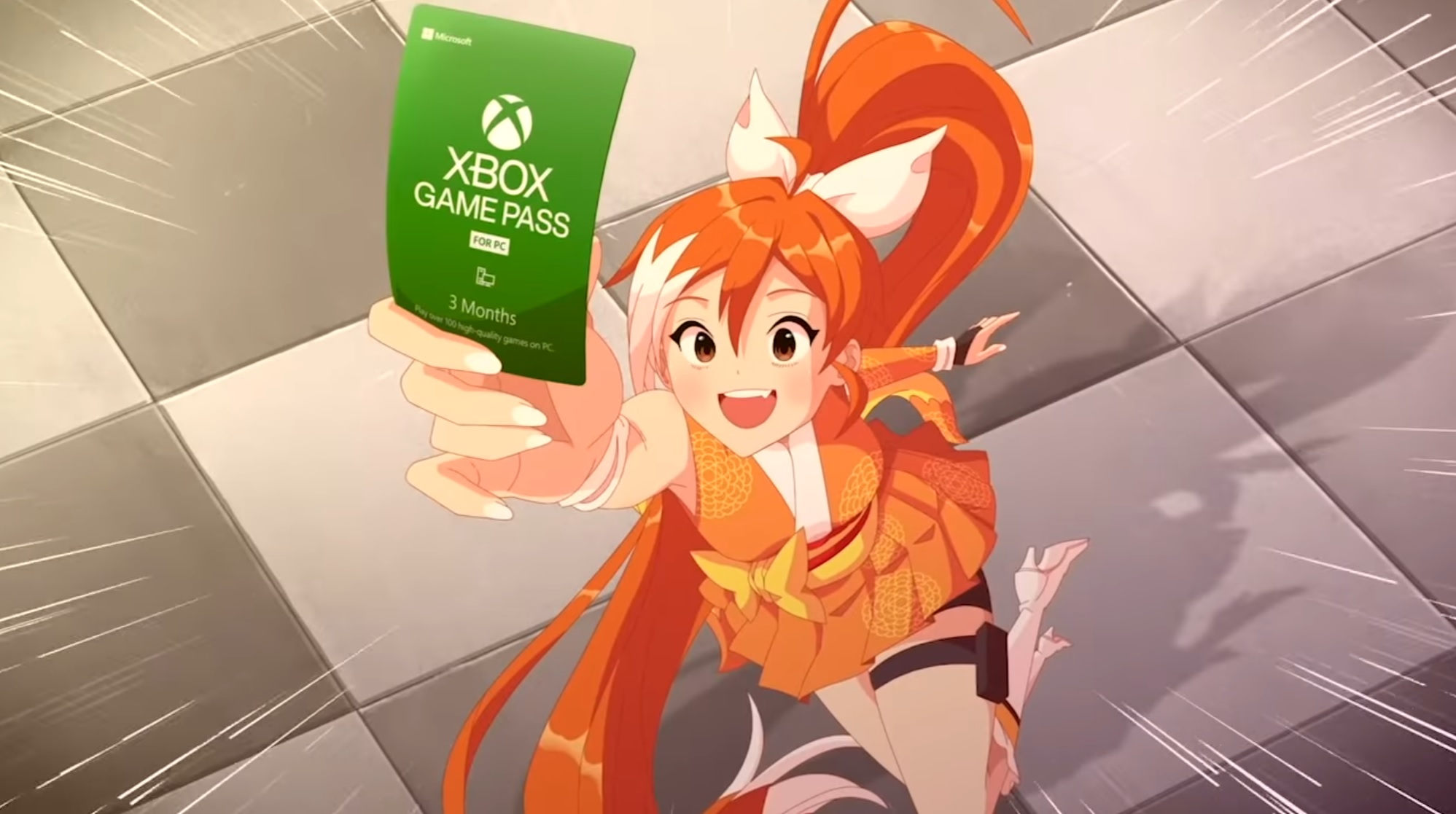 Xbox Games Pass Ultimate now includes a free trial to Crunchyroll
