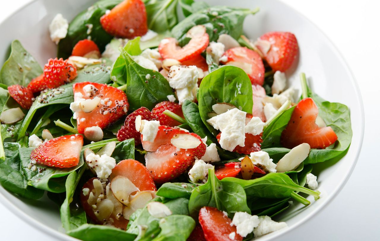 strawberry salad, strawberry salad recipe