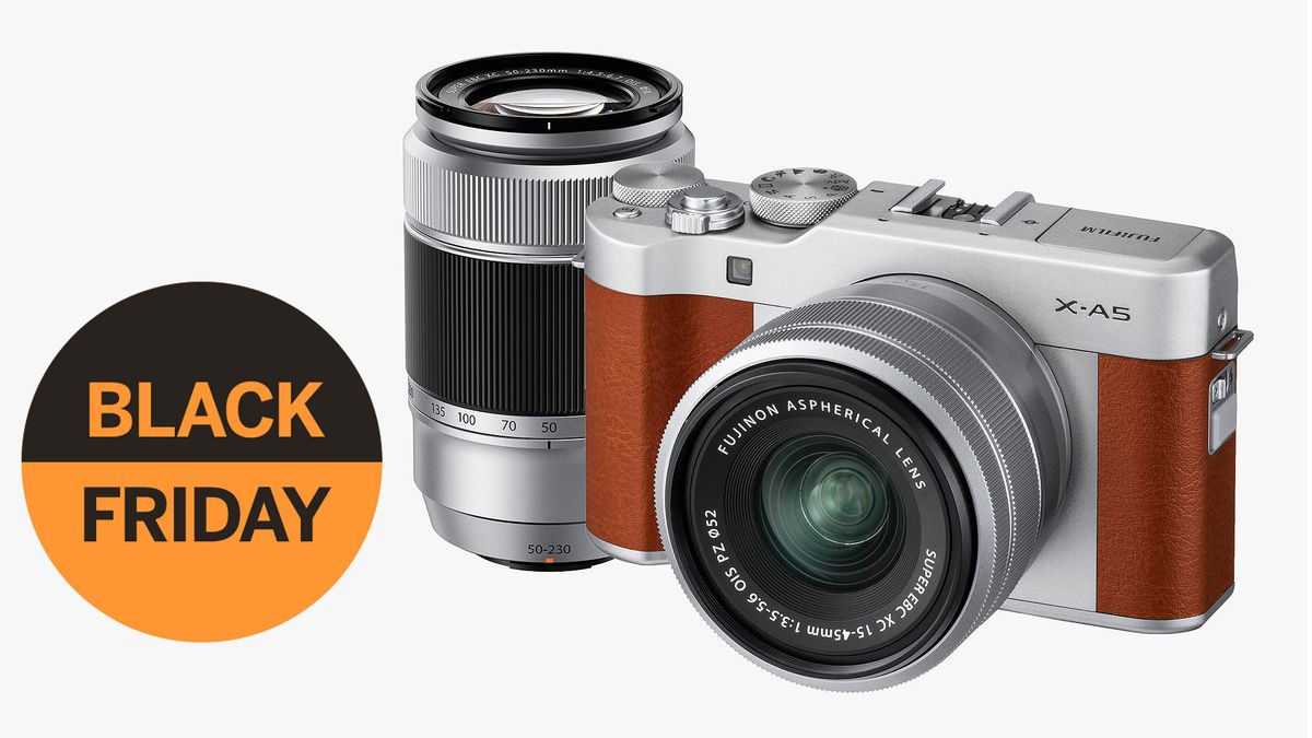 Fujifilm X-A5 Black Friday twin lens kit deal at John Lewis