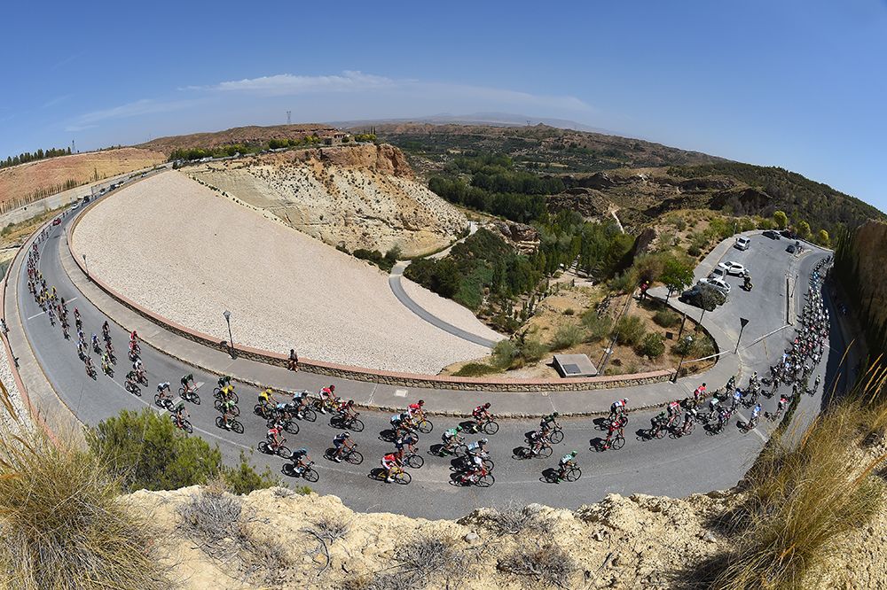 There was an almost desert landscape on stage 7