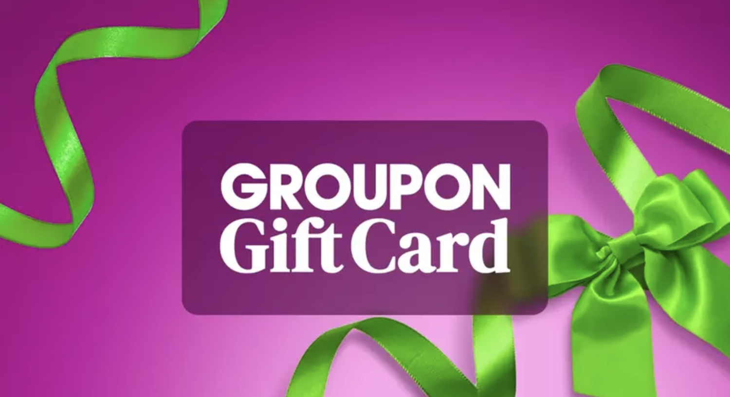 Groupon gift card