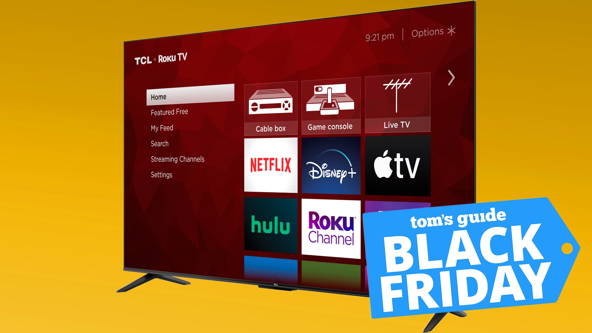 TCL 50" 4-series 4k tv black friday