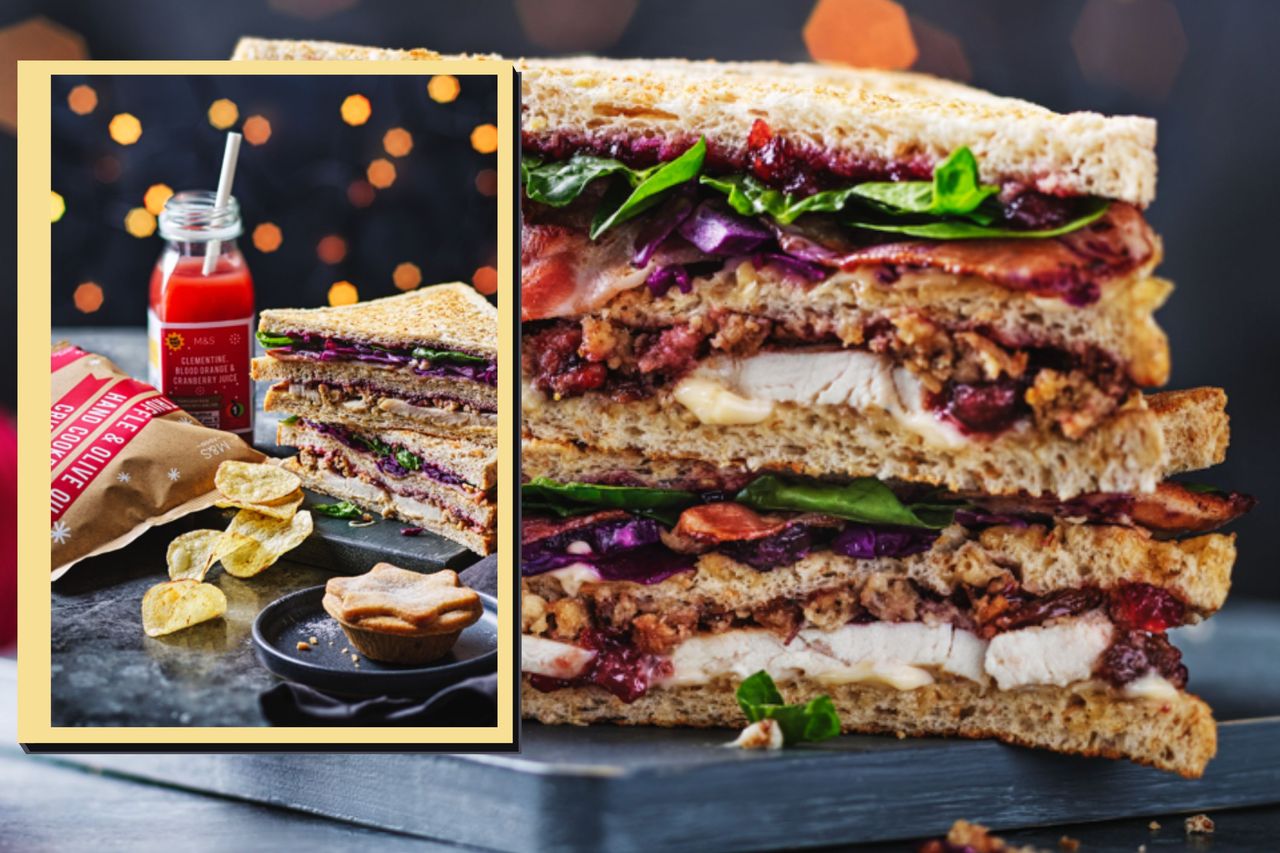 M&amp;S Christmas sandwiches