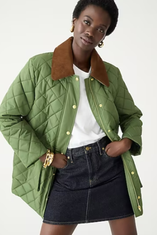 J.CREW Heritage quilted Barn Jacket