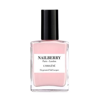 Nailberry Rose Blossom Oxygenated Nail Lacquer, pictured on a white background