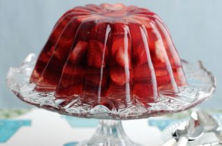 Grown-up strawberry jelly