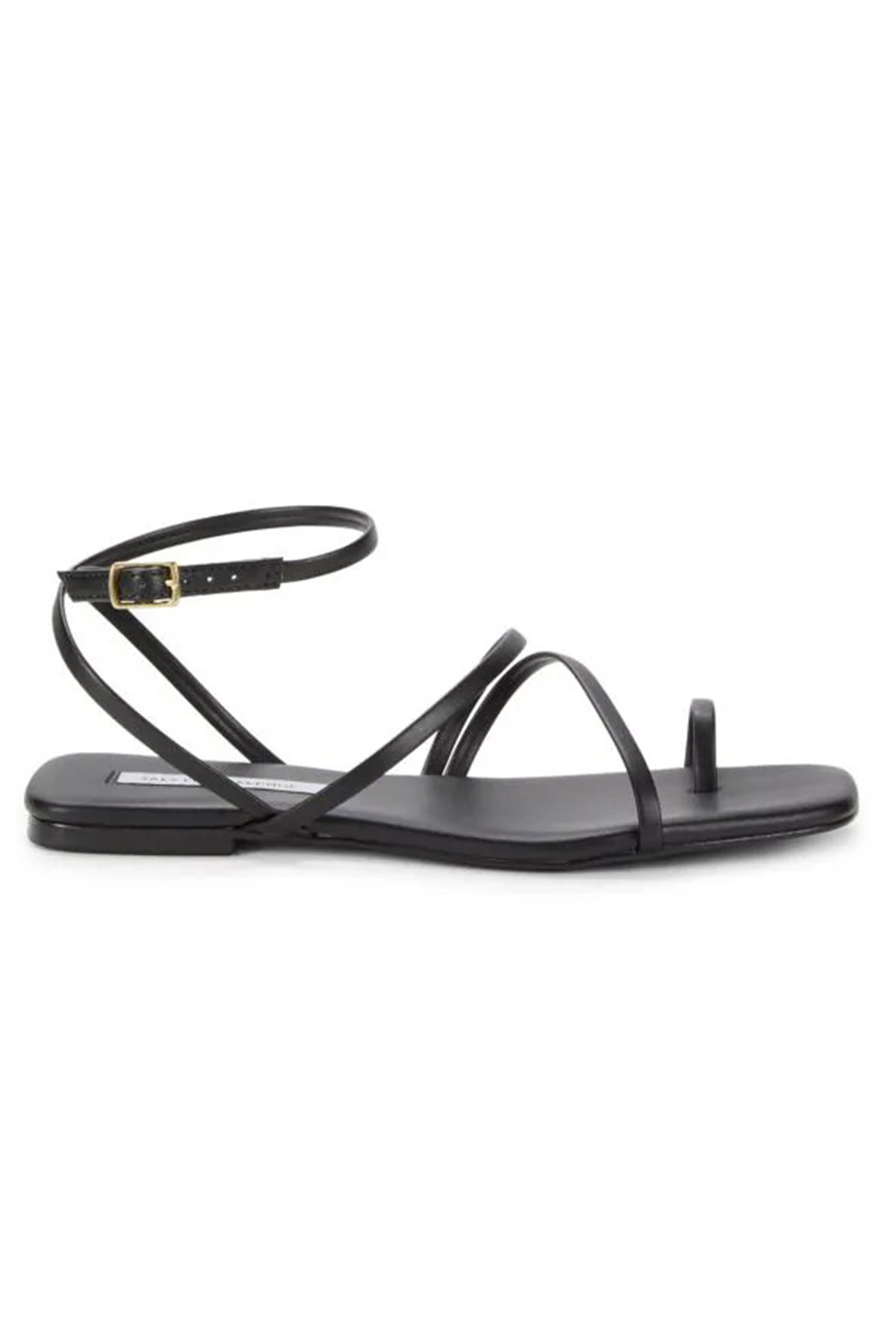 Saks Fifth Avenue​ Catania Strappy Metallic Flat Sandals