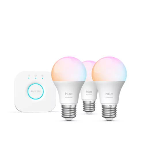 Essential Starter Kit: 3 E27 Smart Bulbs (806 Lm)