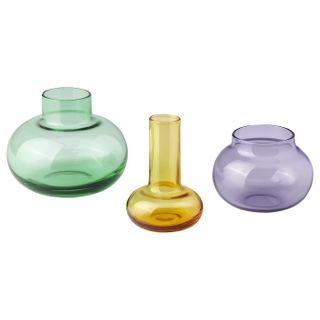 TjÄrlek Vase, Set of 3 - Multicolour