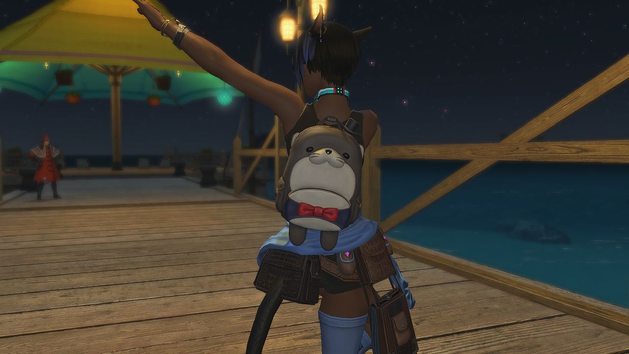 Final Fantasy 14 players mourn the cute otter backpacks they were briefly given in error, but Square Enix hopes they'll grab it again "when it is released through the intended method"