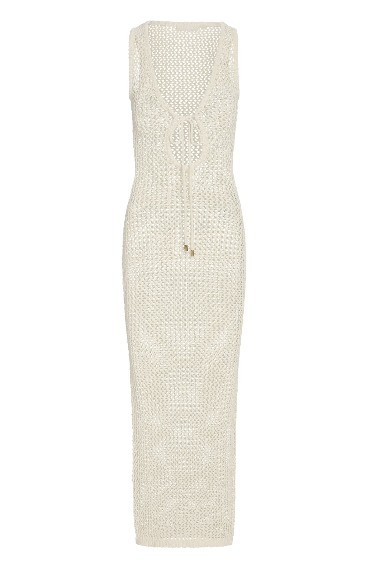 Monday Swimwear, Monte Carlo Tie Dress - Ivory Petit Crochet