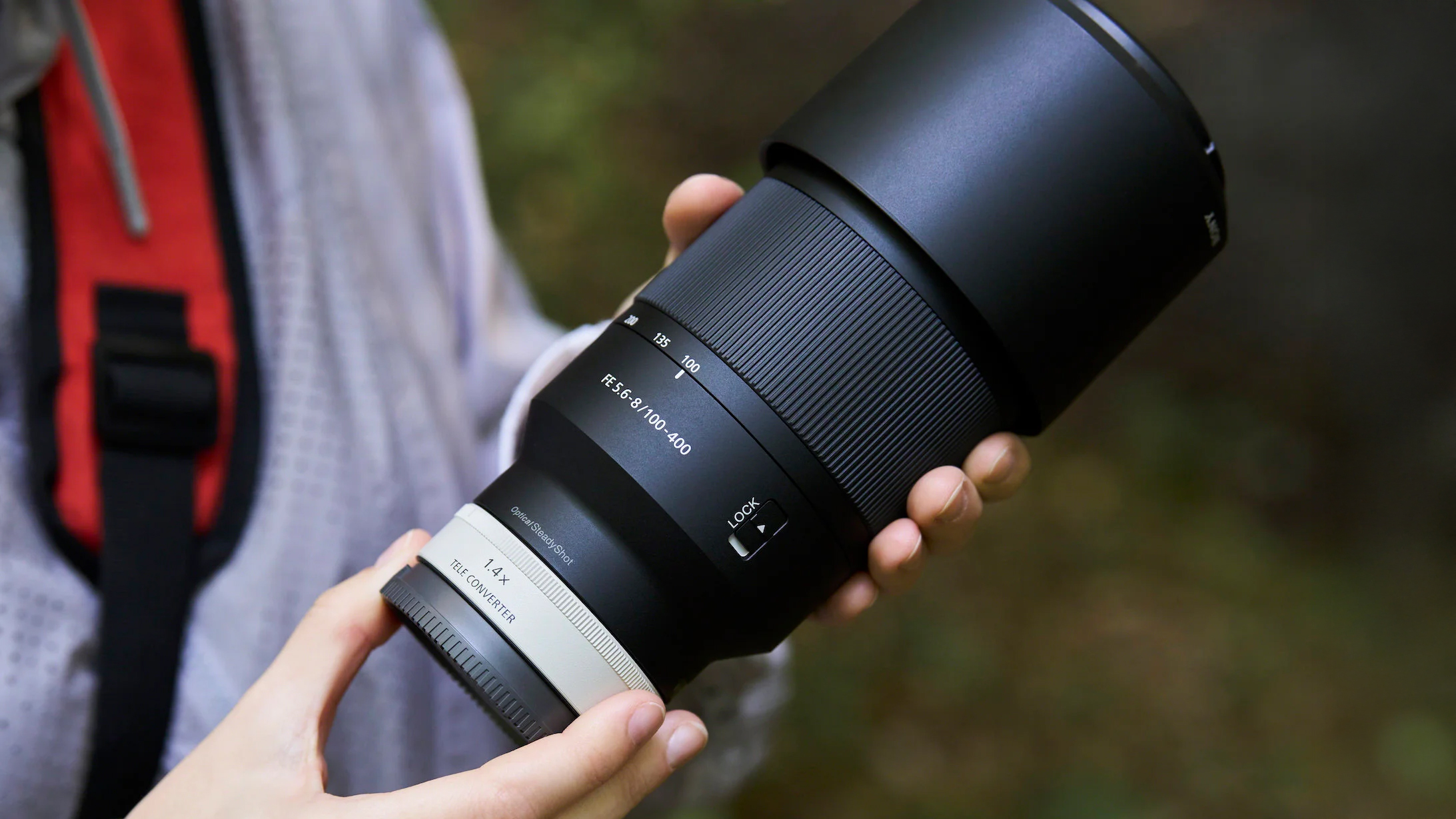 Sony FE 100-400mm f/5.6-8 OSS lens