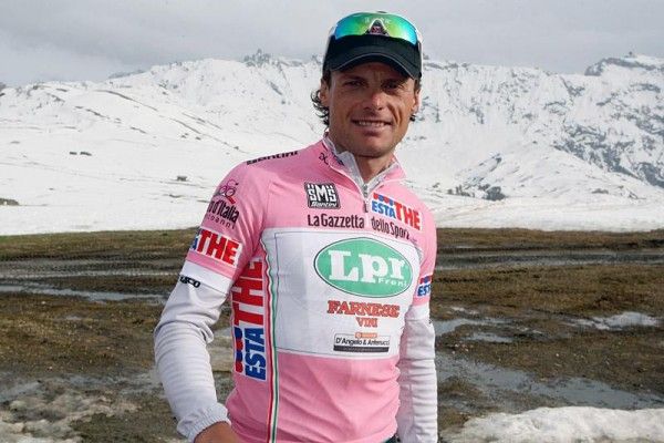 Race leader Danilo Di Luca is at home in the mountains of the Giro.
