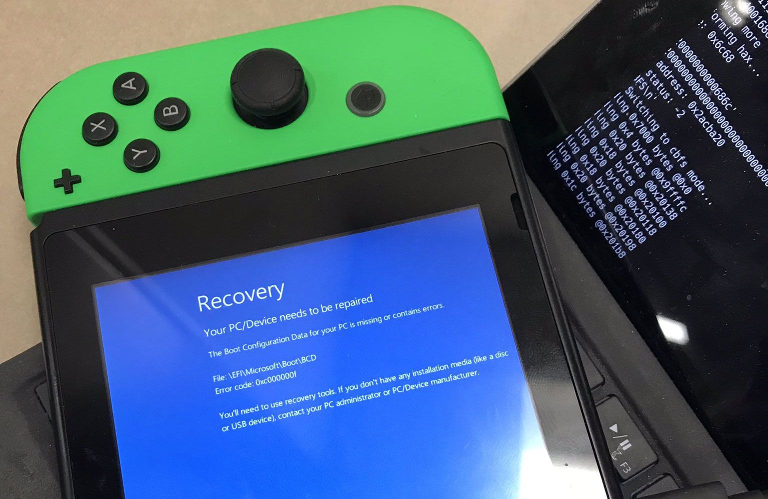 Nintendo Switch PC window Installing Windows On A Nintendo Switch - YouTube