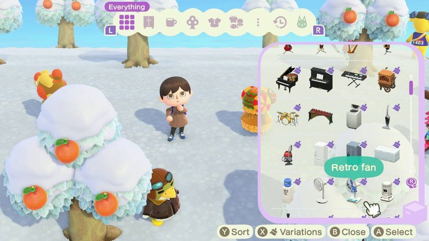Animal Crossing New Horizons slumber island item collection and villagers walking around
