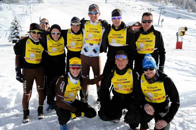 AG2R La Mondiale team building camp in Montgenevre