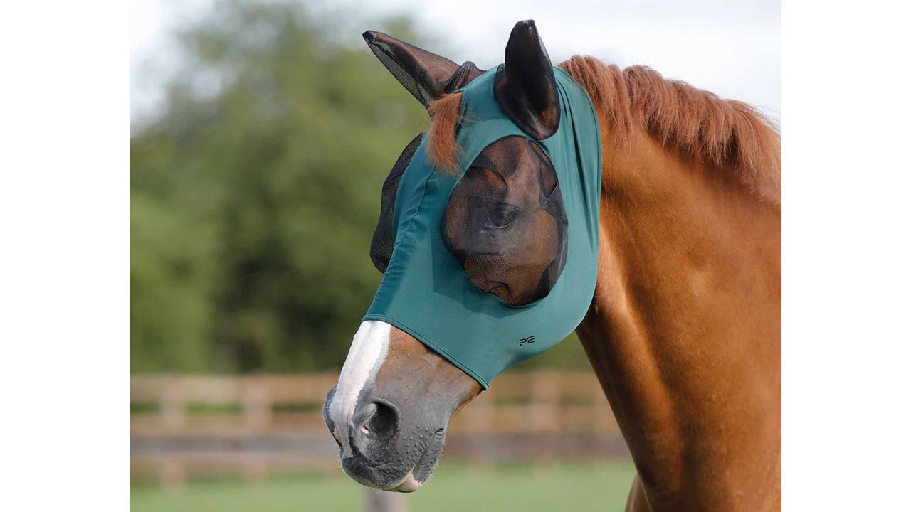 Premier Equine Comfort Tech Lycra Fly Mask