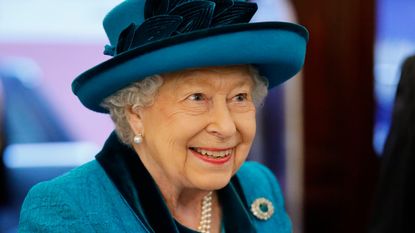 Queen Elizabeth visits the new headquarters of the Royal Philatelic society
