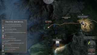 The Travel Journal describes minor events as we travel