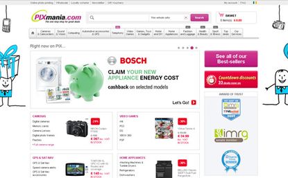 Top 10 bargain websites: Pixmania