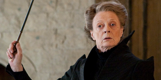 Maggie Smith as Professor Minerva McGonagall in Harry Potter movie