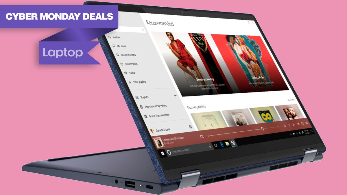 Cyber Monday laptop deal! This Lenovo 2in1 is only 499 — it comes