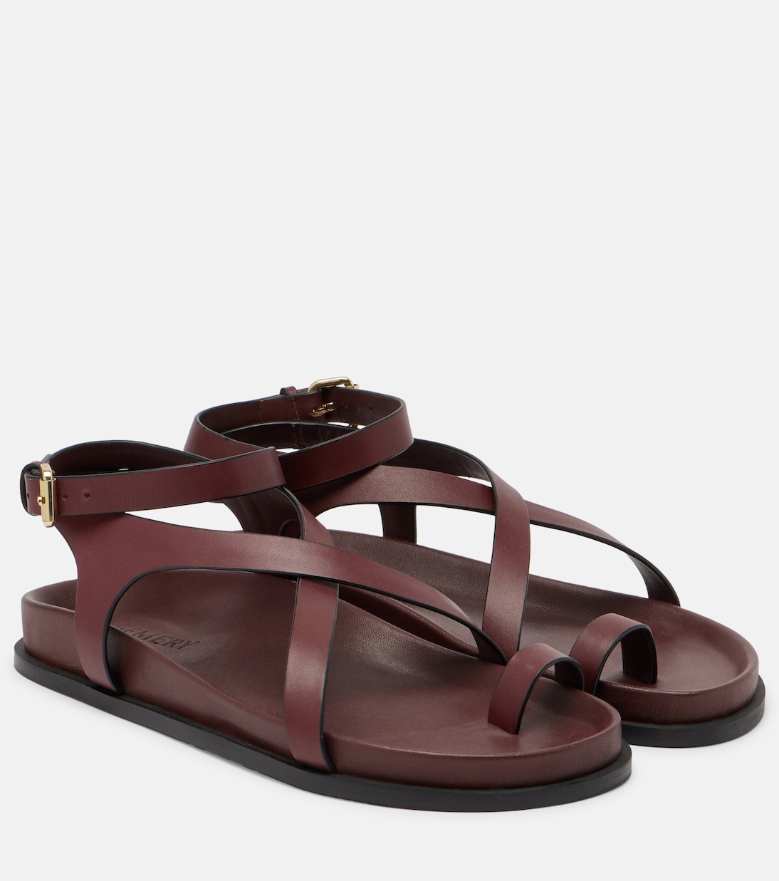 Jalen Slim Leather Sandals