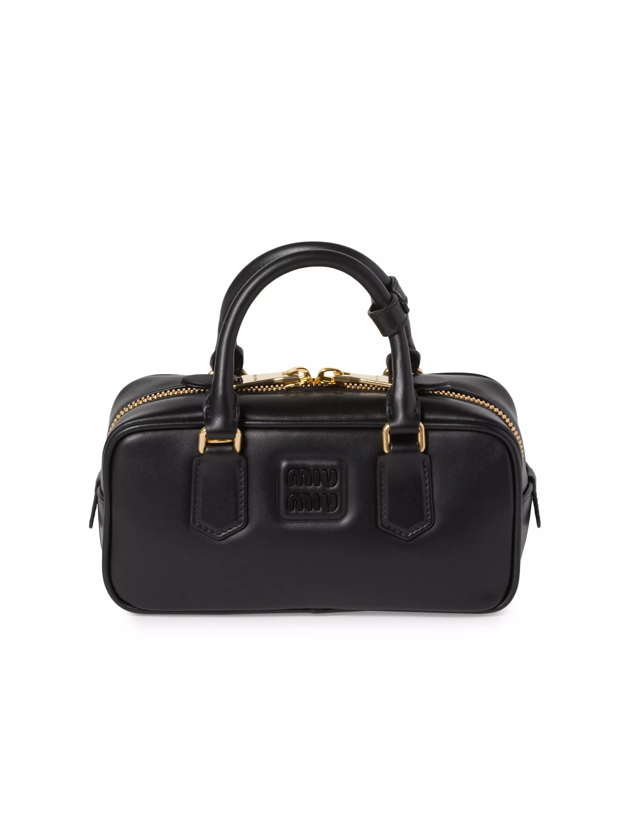 Arcadie Leather Top Handle Bag