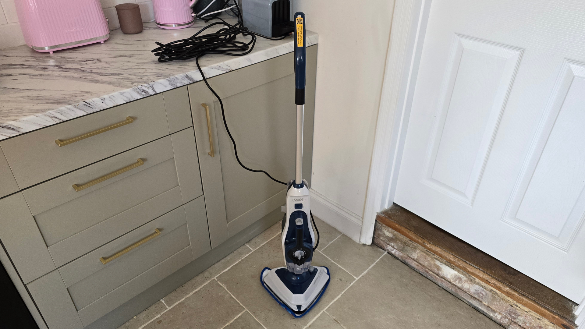 Vax Steam Fresh Total Home in kitchen