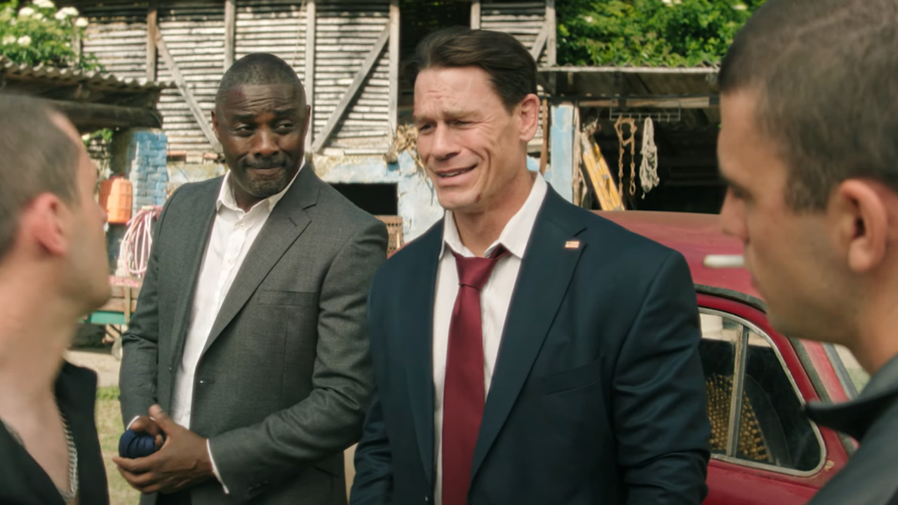 John Cena and Idris Elba in Heads of State