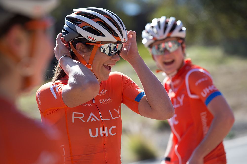 Rally UHC Cycling meet for a mini-camp in California to kick off the 2019 season