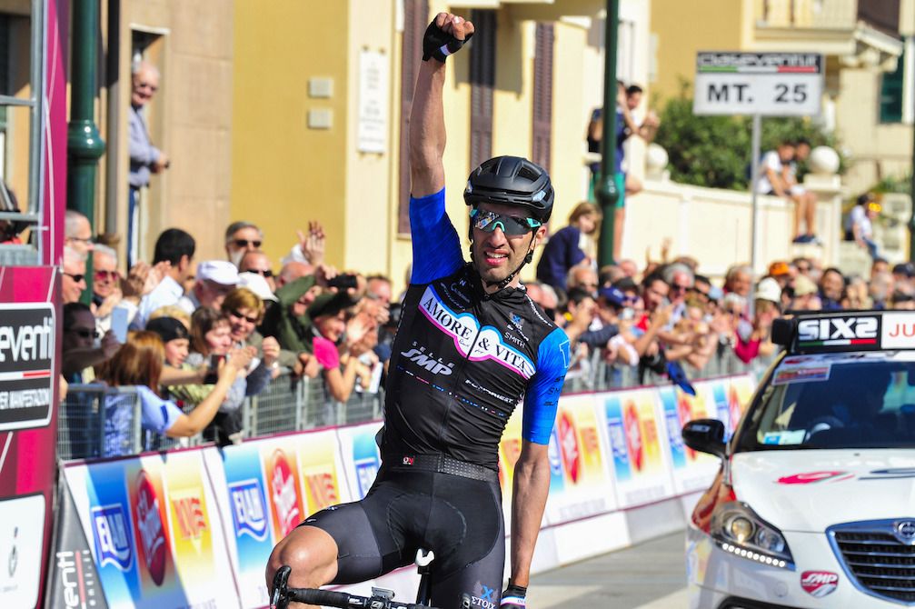 Danilo Celano wins the Giro dell'Appennino.