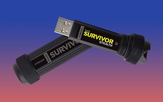 Best USB drives: Corsair Flash Survivor Stealth