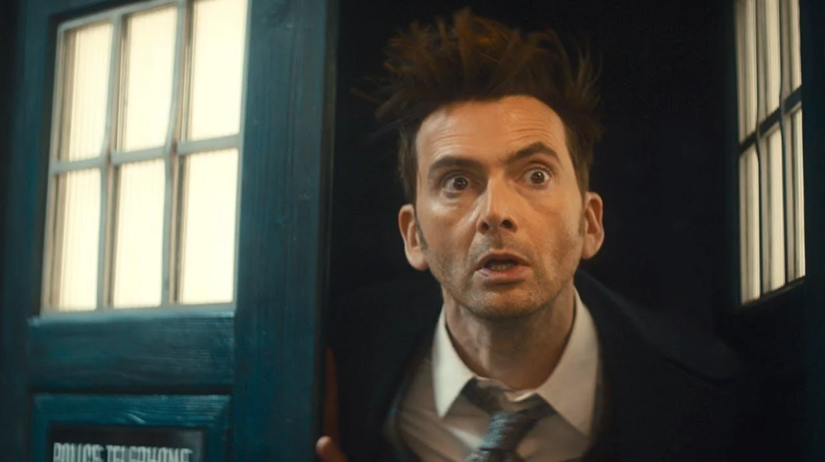 David Tennant as &quot;Doctor Who.&quot;