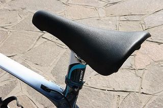 Like Lance Armstrong, Contador prefers a San Marco Concor Light saddle.