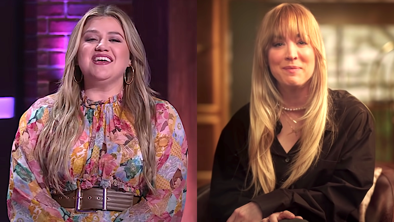 See Kelly Clarkson And Kaley Cuoco Dive Into Some Wine And Talk Tough Year  After Divorces: 'A Lot Has Happened