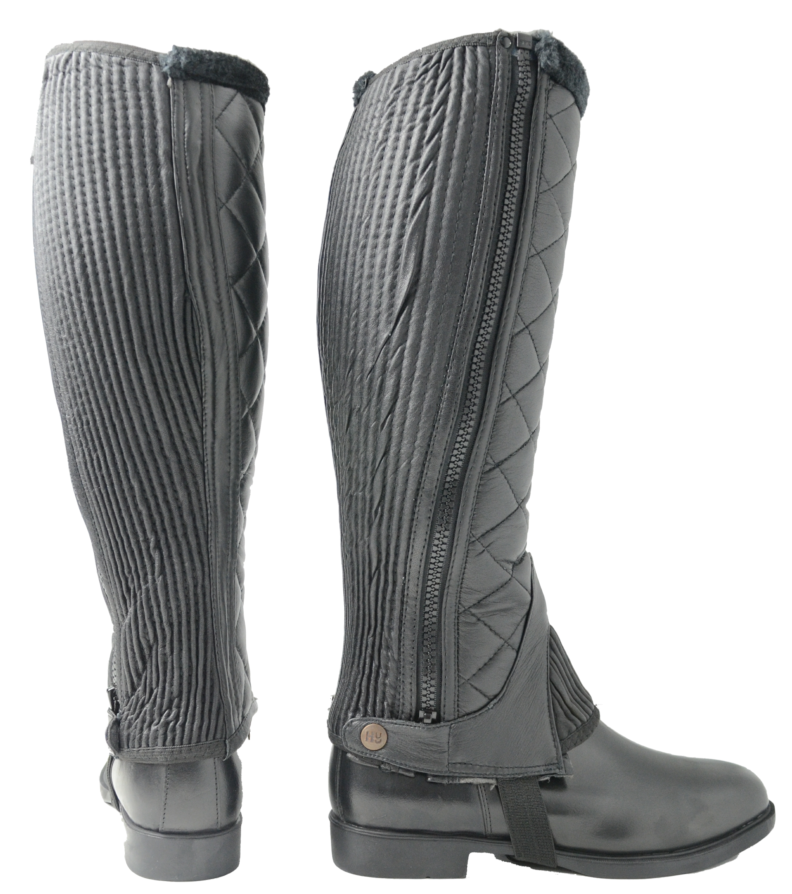 9104 - Hy - Winter Quilted Half Chaps-2
