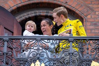 Jonas Vingegaard - the Tour de France 2022 champion - is welcomed back to Denmark in a huge celebration in Copenhagen