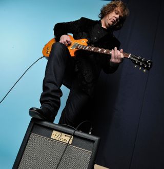 Gary Moore, photographed in London on November 20, 2008