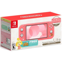 Nintendo  Switch Lite Animal Crossing: New Horizons Bundle (Isabelle's Aloha Edition)