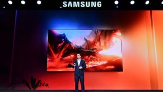 Samsung's 2022 TVs are getting Philips Hue light app that allows color in your room to sync up with your TV