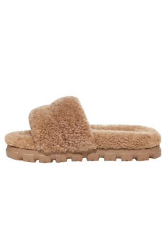 Ugg Women's Cozetta Curly Slipper, Chestnut, 10